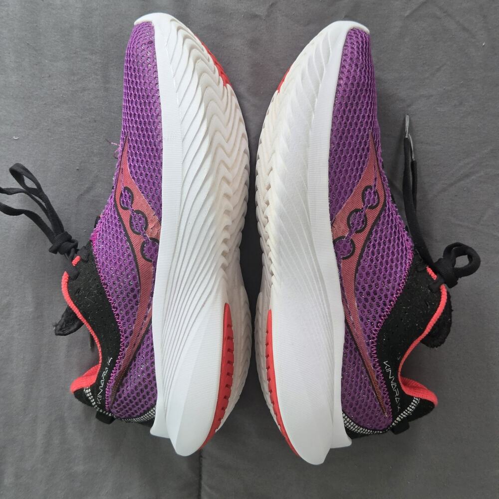 Saucony Kinvara 14 Women's 9.5 Purple White Sneakers S10823-91 - Picture 9 of 16